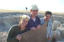 The light was bad so a screen was held up to make the pictures perfect.