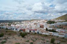 The view of Teba from the entrance to the castle on the top of the hill was great.