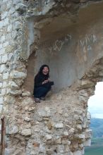 We could not figure out what Masako was doing.