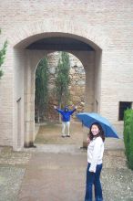 It was time to go.  Where was everybody???  Saori showed up but....