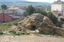 Medieval Ice House.  This is where they kept ice for use during the summer.