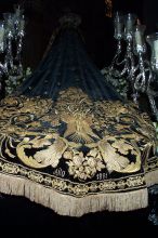 The Virgen going away.