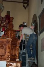 Making sure all the details are correct.