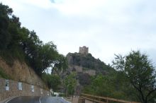 The castle in Zahara looked great.