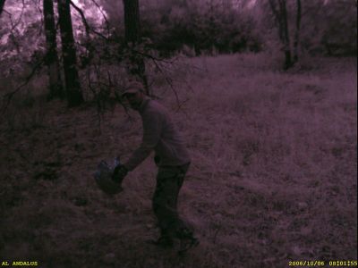 It is hard setting up the camera!