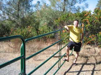 Derek at the gateway to heaven