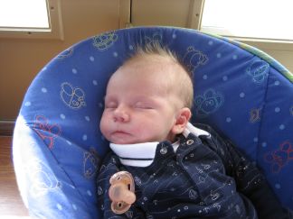 A well dressed young man around town.