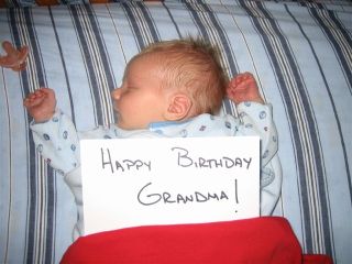 He remembered to write.