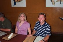 Mr. and Mrs Photogenic, Alexis and Derek.